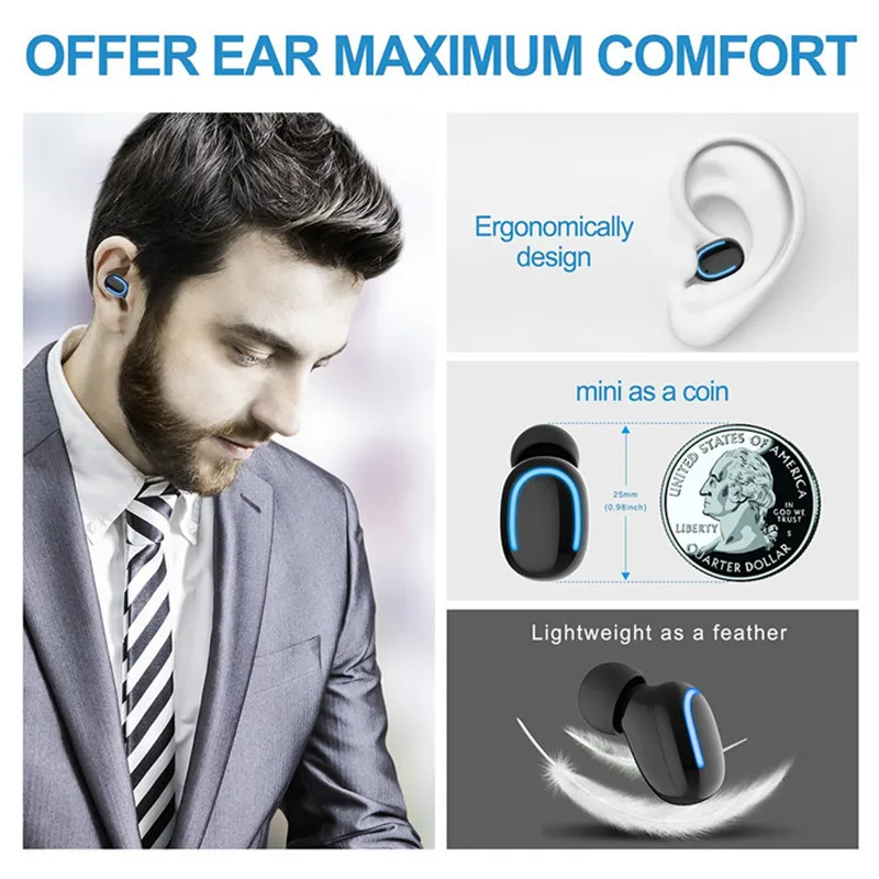 Q32 Hight Quality Chips Bluetrum Watch Earphone Earbuds with 1500mah Charging Case Unique Sports Earphone Earbuds Tws - ANKUX.COM