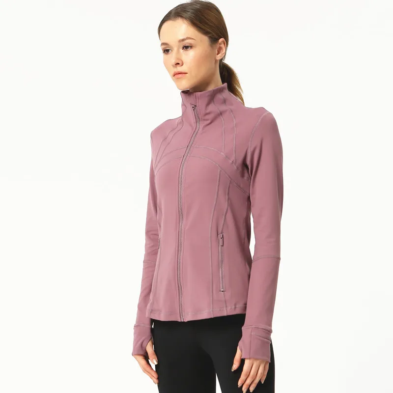 Wholesale Long Sleeve Yoga Top Women Workout Fitness Sport Tops Women Zipper Pockets Jacket
Wholesale Long Sleeve Yoga Top Women Workout Fitness Sport Tops Women Zipper Pockets Jacket