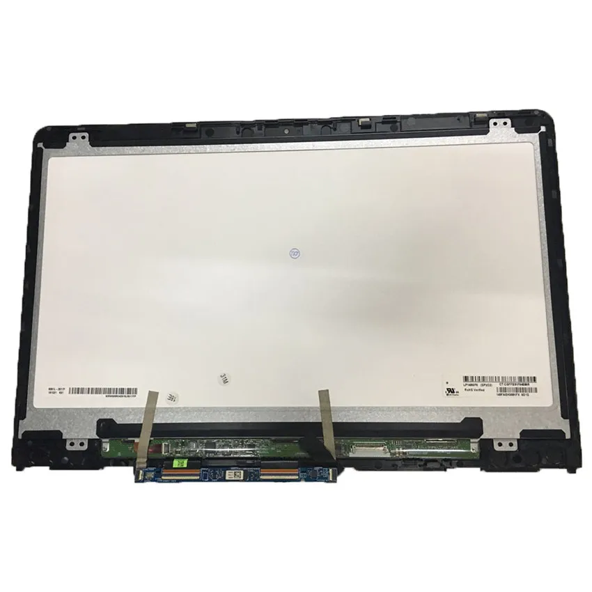 

for HP Pavilion X360 14-BA 14M-BA Series B140XTN02.E N140HCE-EBA LCD Screen Display Touch Digitizer Glass Assembly + Frame/Bezel