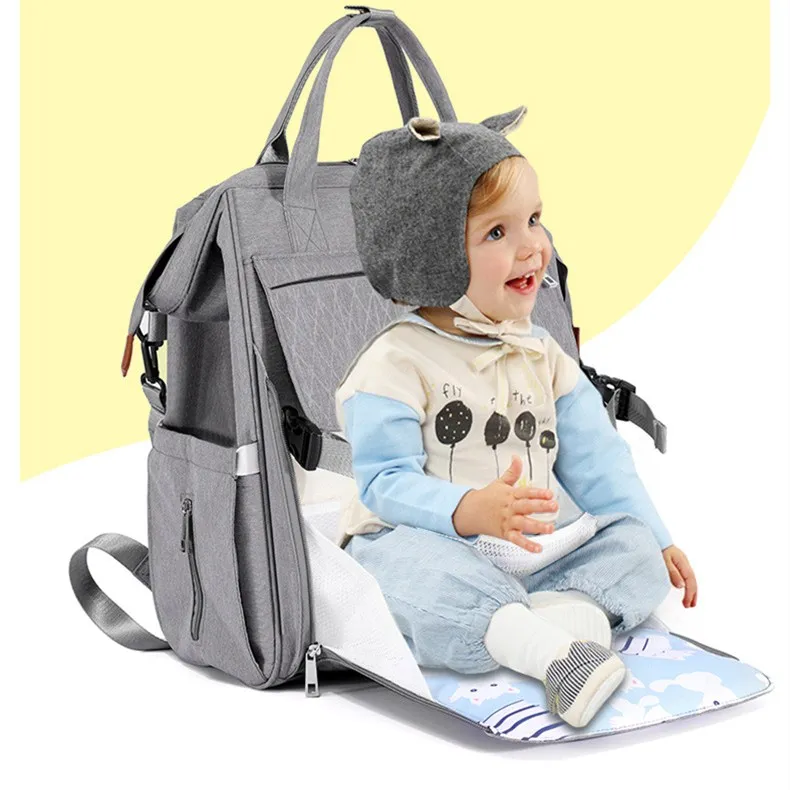 Hot Sale Waterproof Multi-functional USB Nurse Backpack Mommy Baby Changing Diaper Bag For Outdoor, As pictures or customization
Hot Sale Waterproof Multi-functional USB Nurse Backpack Mommy Baby Changing Diaper Bag For Outdoor, As pictures or customization