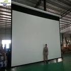 Motorized Projector Screen With Remote Control