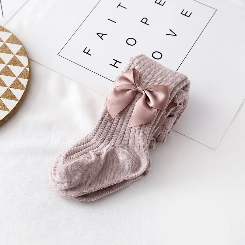Cotton knit breathable vertical stripes baby girl fall leggings tights with bow, As picture shown
Cotton knit breathable vertical stripes baby girl fall leggings tights with bow, As picture shown