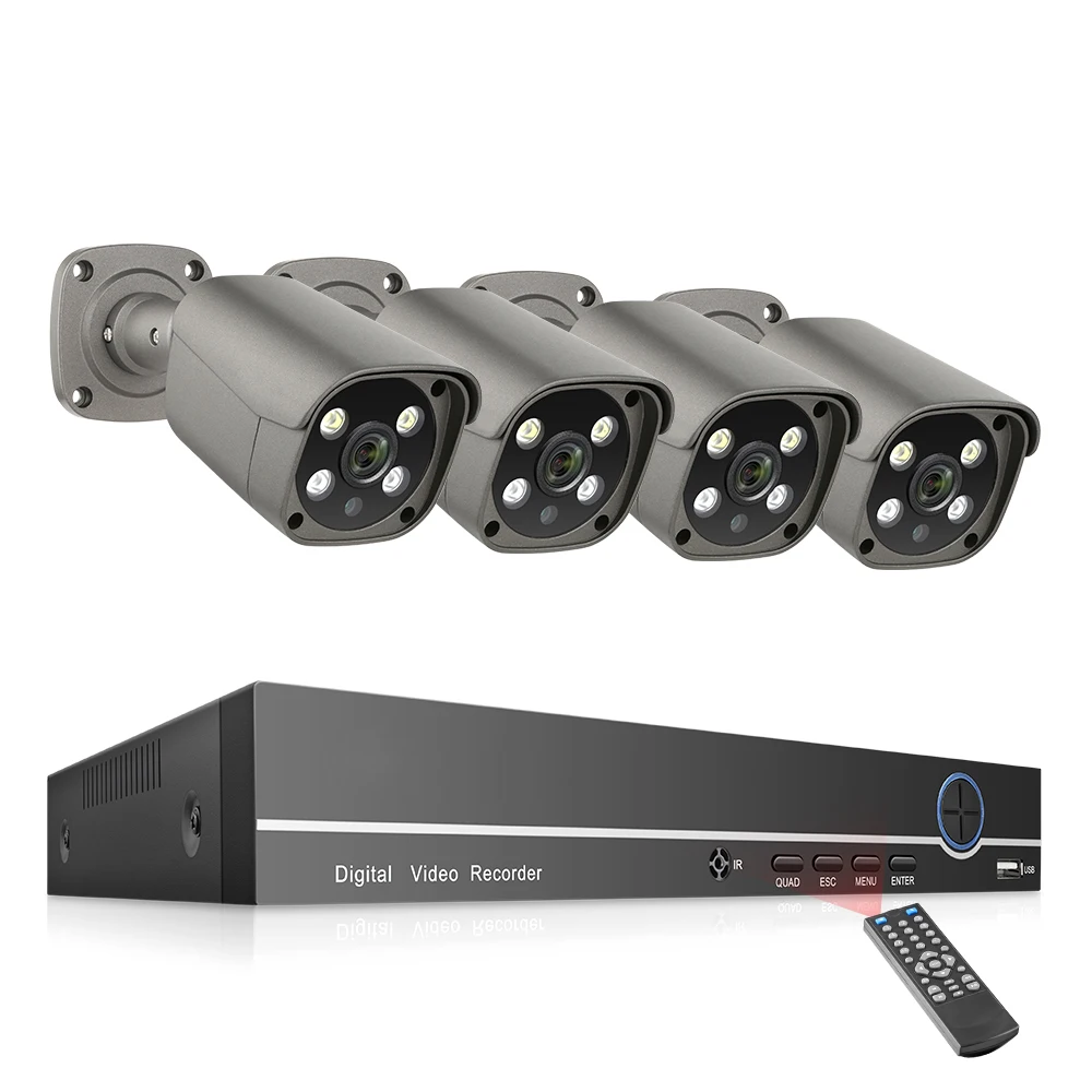 Professional Poe Cctv Kit Outdoor Video Surveillance Set With 4Pcs 5MP Security Camera With Audio
Professional Poe Cctv Kit Outdoor Video Surveillance Set With 4Pcs 5MP Security Camera With Audio