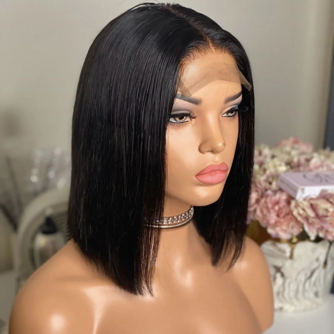 Wholesale Straight Bob Wigs Brazilian Human Hair Lace Front Wig With Baby Hair Short Bob Wigs For Black Women
Wholesale Straight Bob Wigs Brazilian Human Hair Lace Front Wig With Baby Hair Short Bob Wigs For Black Women