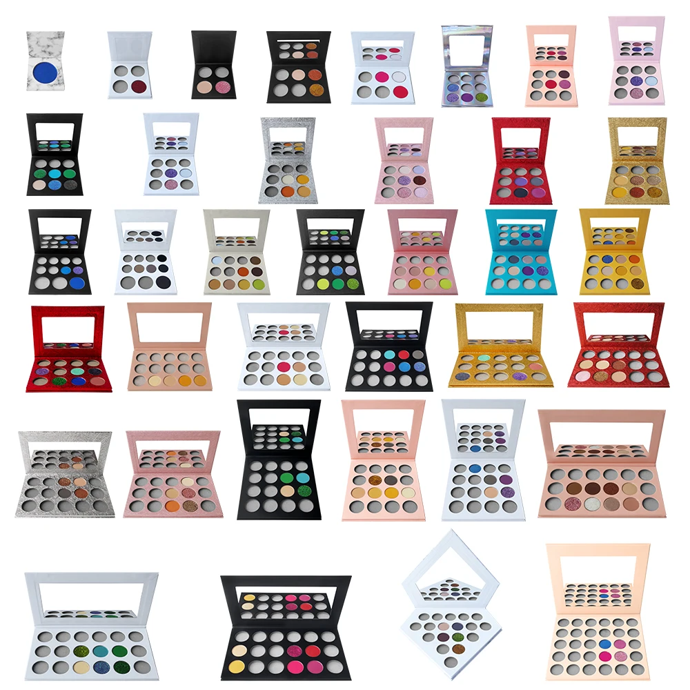 custom private label eyeshadow palette empty high pigment diy makeup palette eyeshadow custom logo
custom private label eyeshadow palette empty high pigment diy makeup palette eyeshadow custom logo