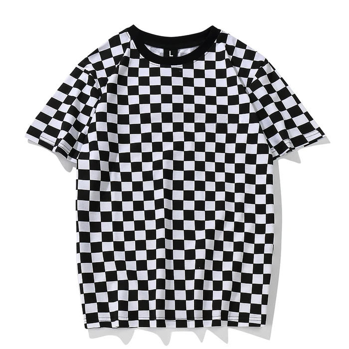Wholesale plaid color crew neck short sleeve summer wear custom printing women casual t shirt, Custom color
Wholesale plaid color crew neck short sleeve summer wear custom printing women casual t shirt, Custom color