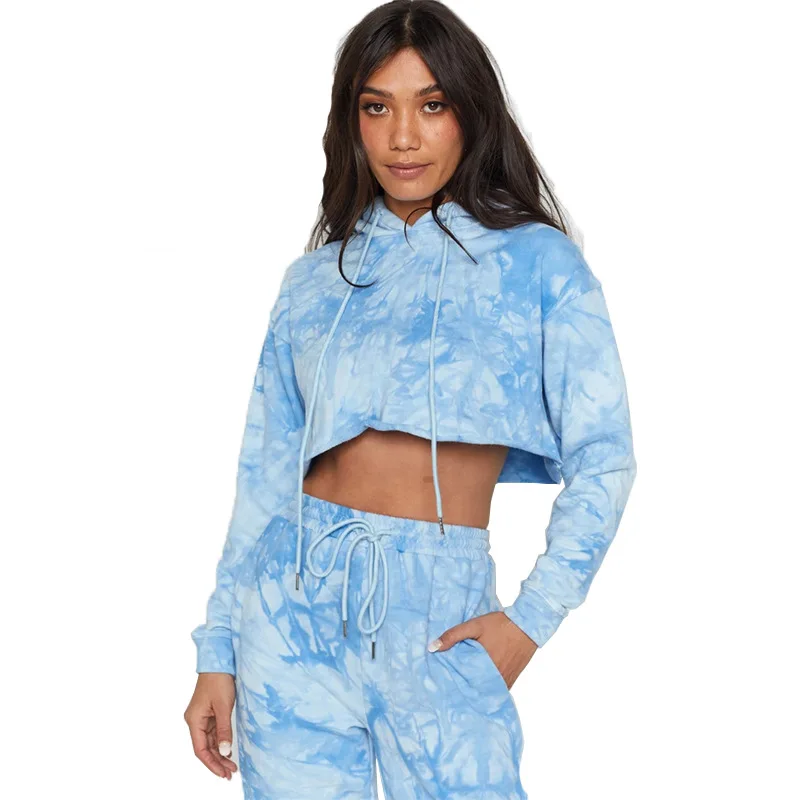 BB4003 sky blue tie-dye sweatshirt trousers for winter fitness yoga suit women sweater pants set pajamas wear at home
BB4003 sky blue tie-dye sweatshirt trousers for winter fitness yoga suit women sweater pants set pajamas wear at home