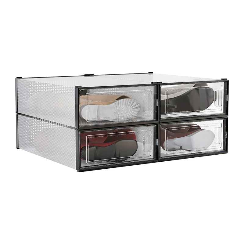 Shoe Storage Box Stackable Shoe Organizer Side Door Shoe Container Storage Boxes & Bins Foldable Folding 500 Pcs Square Modern, Clear/white/black/customized
Shoe Storage Box Stackable Shoe Organizer Side Door Shoe Container Storage Boxes & Bins Foldable Folding 500 Pcs Square Modern, Clear/white/black/customized