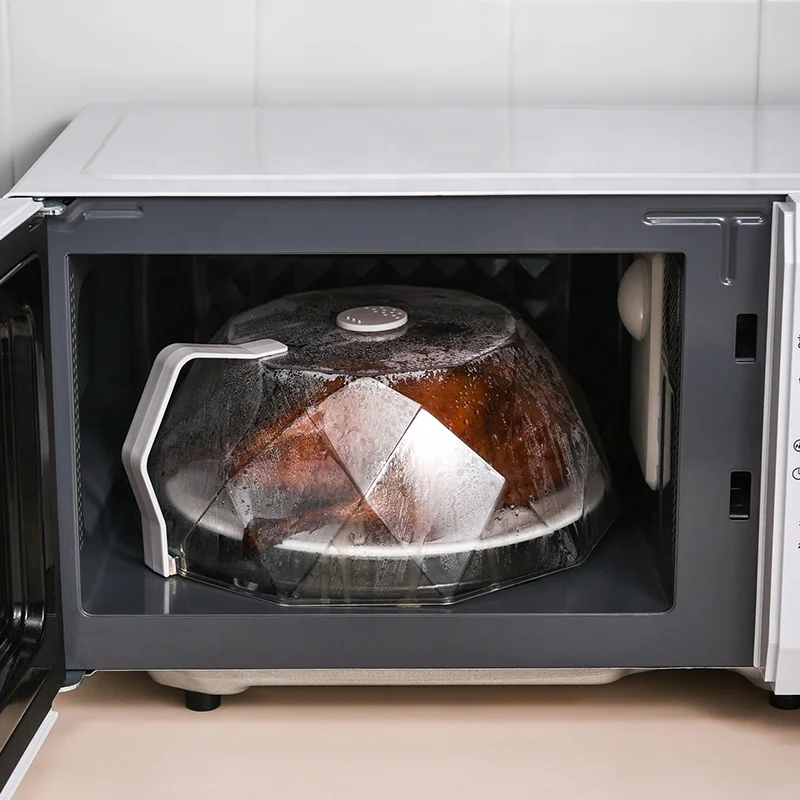 2021 Amazon Hot Sale Wholesale Microwave Plate Cover, Cover for Food Splatter Guard Anti-Splatter Lid with Steam Vents Covers
2021 Amazon Hot Sale Wholesale Microwave Plate Cover, Cover for Food Splatter Guard Anti-Splatter Lid with Steam Vents Covers