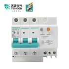 classic type ce certificate mini rcbo TGB1NLE-32 3P C32 residual current device 15mA safety circuit breaker