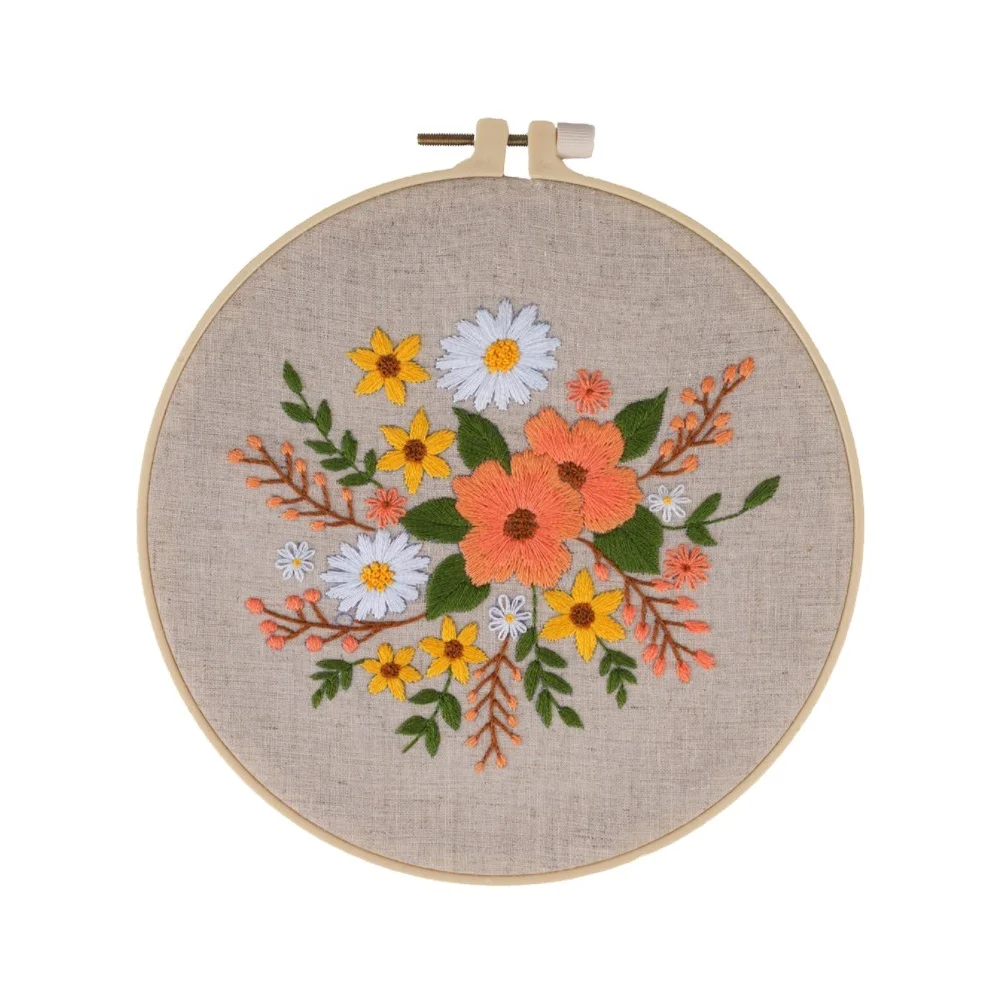 Embroidery Kit DIY Needlecraft Cross Stitch Full Range of Set All in 1 Autumn Fall Theme Floral Flowers
Embroidery Kit DIY Needlecraft Cross Stitch Full Range of Set All in 1 Autumn Fall Theme Floral Flowers