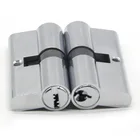 65mm Double Open Computer Keys Brass Door Lock Cylinder