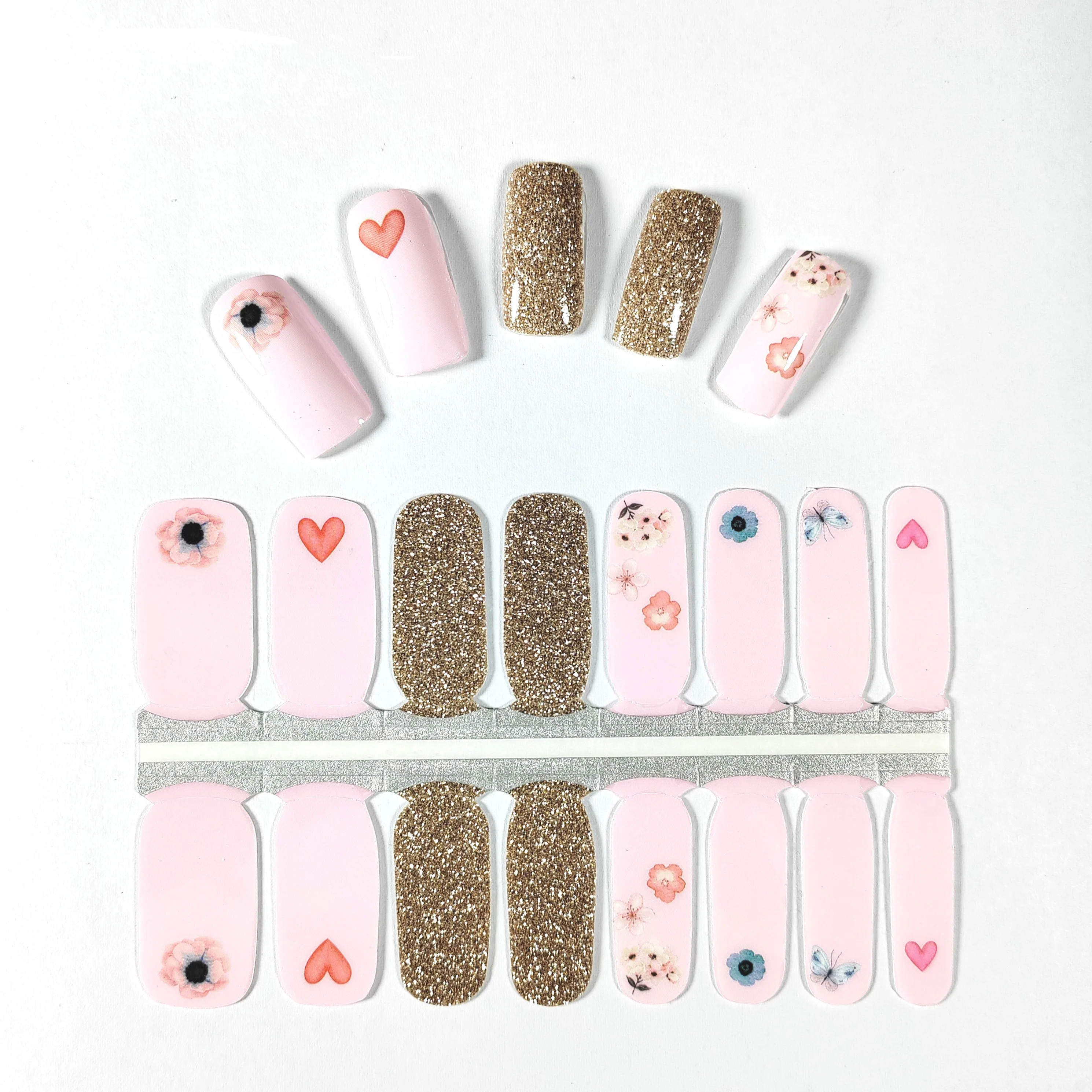 New Style Self Gel Nail High Glossy Waterproof Long Lasting Real Gel Strips Nail Wrap
New Style Self Gel Nail High Glossy Waterproof Long Lasting Real Gel Strips Nail Wrap
