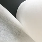 Fabric Non-woven White Color Low Price 100 Polyester Fabric Hydrophobic Non-woven For Medical