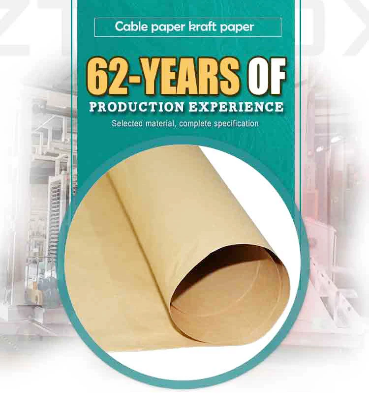 Factory price insulating function 6520 6521 thick kraft paper roll