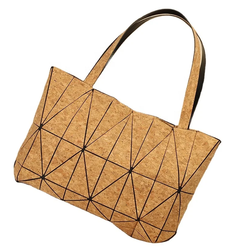 Hot Fashion Trend Large Capacity Cork Ladies geometric Shoulder Tote handBag cork bag
Hot Fashion Trend Large Capacity Cork Ladies geometric Shoulder Tote handBag cork bag