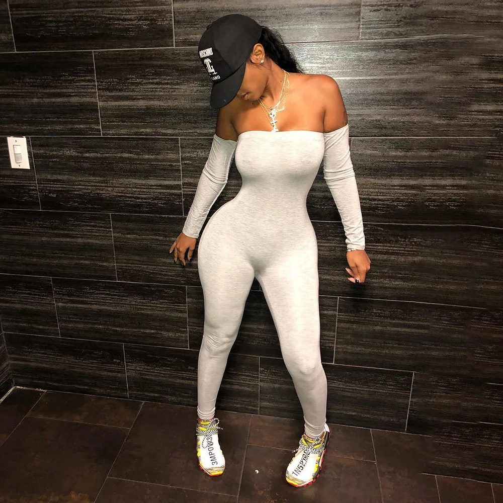 Summer 2021 Plus Size Fitness Off The Shoulder Sexy Bodysuit Bodycon Rompers Ladys Jumpsuits outfits, Picture shows
Summer 2021 Plus Size Fitness Off The Shoulder Sexy Bodysuit Bodycon Rompers Ladys Jumpsuits outfits, Picture shows