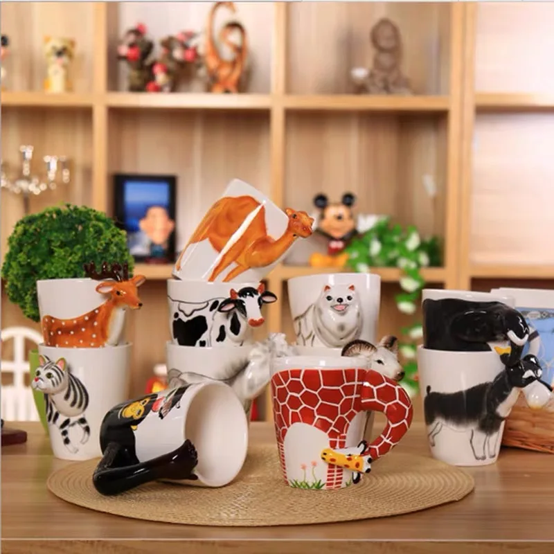 3D three dimensional animal Ceramic coffee wholesale ceramic mugs unique tea mug cup and mug, Valentine cups mugs
3D three dimensional animal Ceramic coffee wholesale ceramic mugs unique tea mug cup and mug, Valentine cups mugs