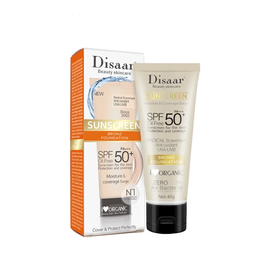 2021 hot sale Dissar spf50 sunscreen cream natural sun protection foundation moisturizing good for skin
2021 hot sale Dissar spf50 sunscreen cream natural sun protection foundation moisturizing good for skin