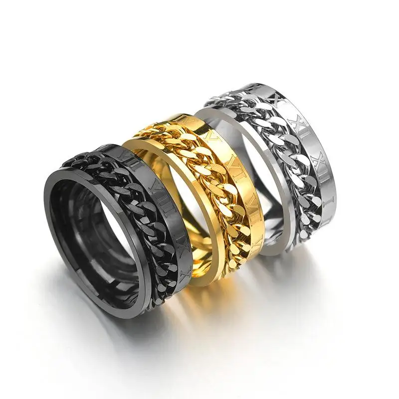 2021 Beer Men Ring Anillos Hombre Tarnish Free Rings Anxiety Stainless Steel Rotatable Gear Chain Ring, Picture
2021 Beer Men Ring Anillos Hombre Tarnish Free Rings Anxiety Stainless Steel Rotatable Gear Chain Ring, Picture