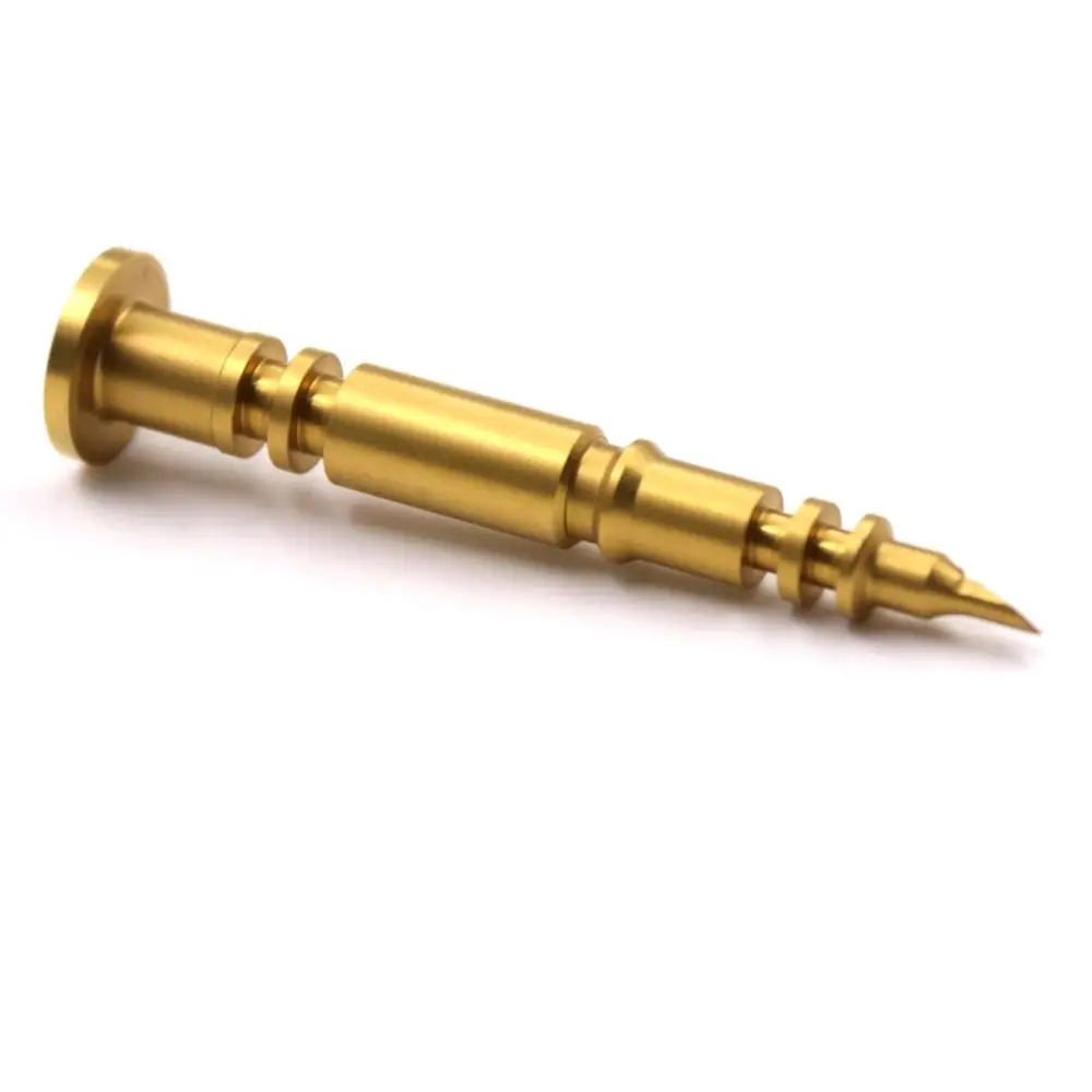 High precisely chrome plating brass cnc turning parts