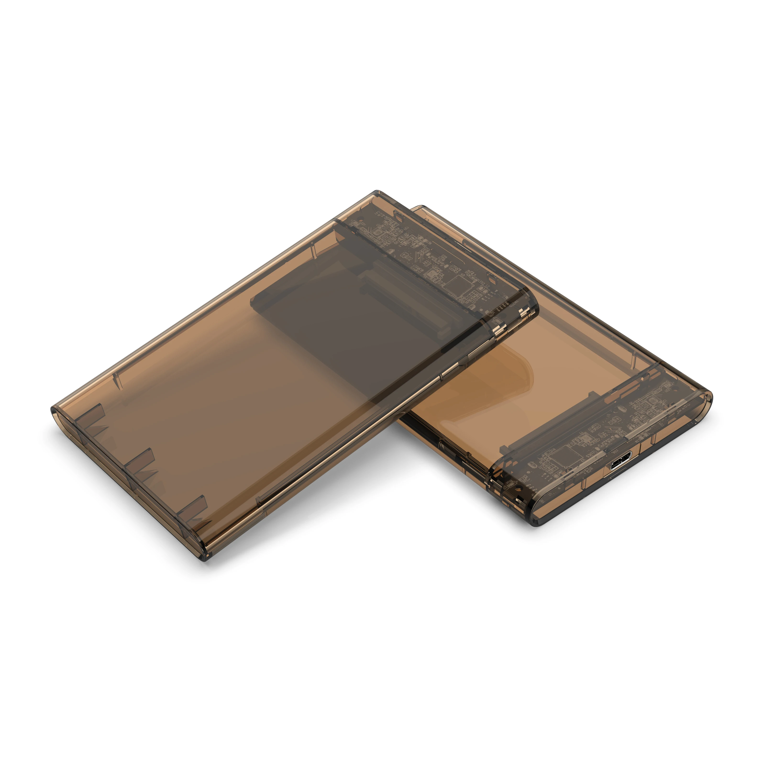 USB3.1 Type C Transparent External Hard Disk Box Storage Case for 9.5mm 2.5 inch SATA HDD / SSD, Transparent dark brown
USB3.1 Type C Transparent External Hard Disk Box Storage Case for 9.5mm 2.5 inch SATA HDD / SSD, Transparent dark brown