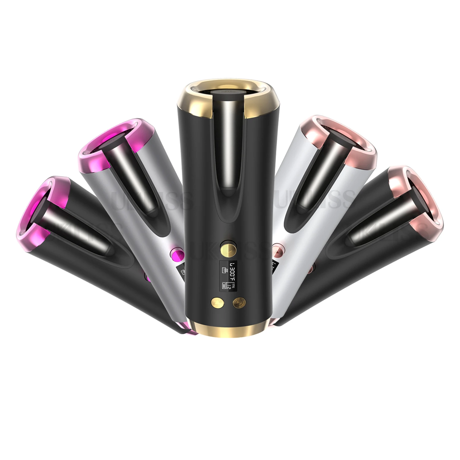 Wholesales Portable Cordless Auto Rotating Styler USB Rechargeable Automatic Hair Curler, Customized
Wholesales Portable Cordless Auto Rotating Styler USB Rechargeable Automatic Hair Curler, Customized