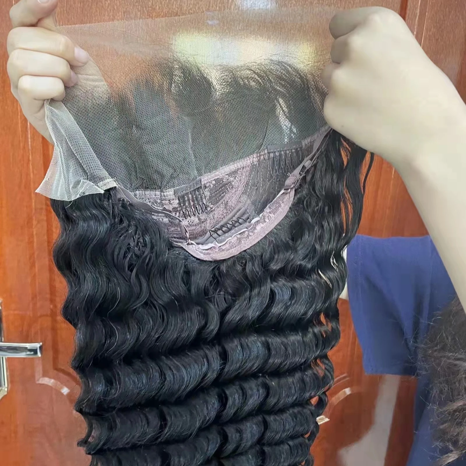 Free shipping deepwave hd lace wig wigs human hair lace front wig 13*4 high quality 12A grade hair in stock
Free shipping deepwave hd lace wig wigs human hair lace front wig 13*4 high quality 12A grade hair in stock