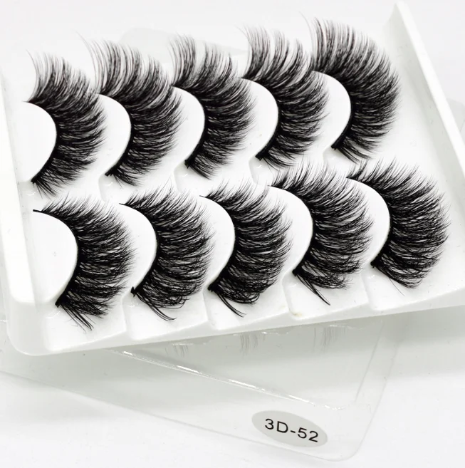 LASHAP 5 pairs of 3d faux mink eyelashes vendor wholesale Siberia mink false eyelashes with custom Private Label lash box, Black
LASHAP 5 pairs of 3d faux mink eyelashes vendor wholesale Siberia mink false eyelashes with custom Private Label lash box, Black