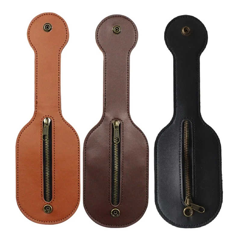 Mini PU portable folding waist coin purse anti loss zipper coin storage bag, Brown/black/coffee
Mini PU portable folding waist coin purse anti loss zipper coin storage bag, Brown/black/coffee