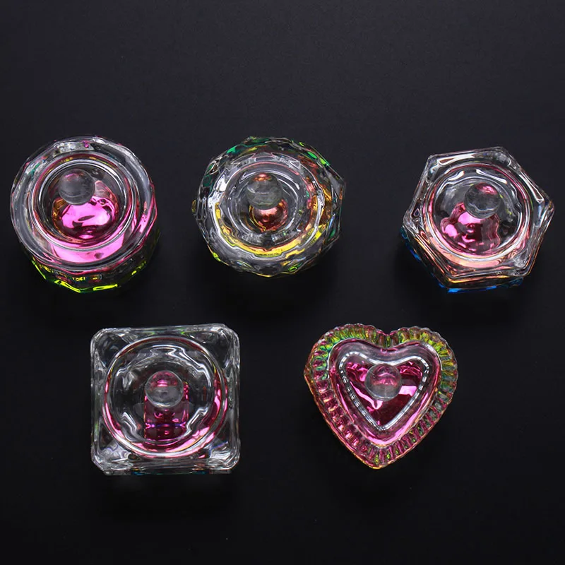 Colorful Acrylic Nail Cup Crystal Bowl Acrylic Powder Liquid Holder Nail Art Glass Cup
Colorful Acrylic Nail Cup Crystal Bowl Acrylic Powder Liquid Holder Nail Art Glass Cup