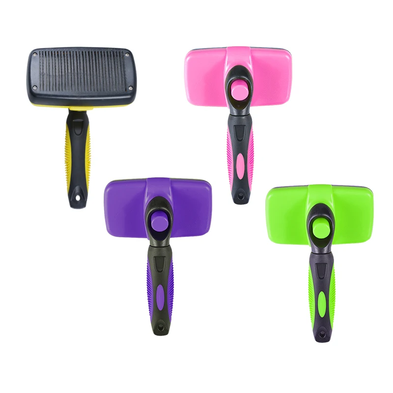 Manufacturer wholesale stainless steel one-click cleanup dog brush green pink purple yellow, Yellow,purple,green,pink
Manufacturer wholesale stainless steel one-click cleanup dog brush green pink purple yellow, Yellow,purple,green,pink