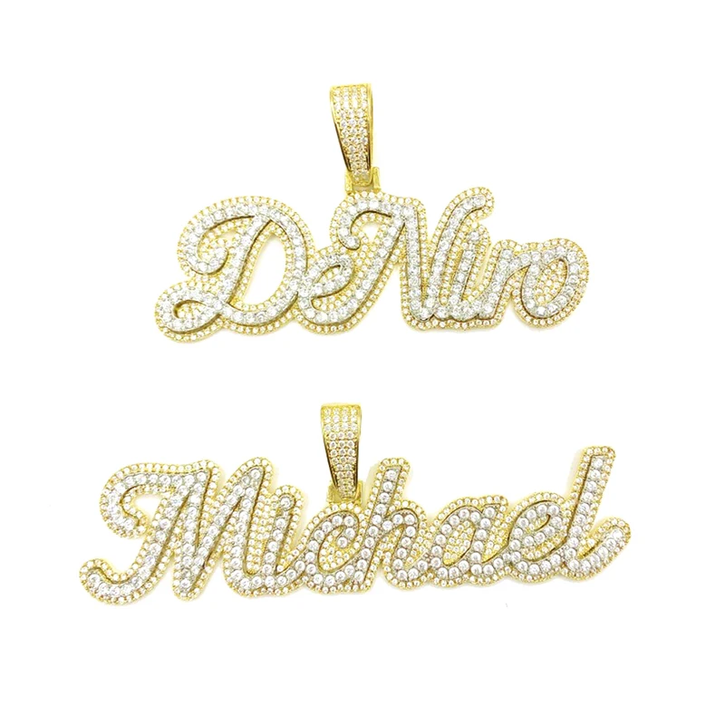 Hip Hop Two Tone Double Row Iced Out CZ Diamond Letter Name Pendant Charm Necklace Jewelry, Gold/silver
Hip Hop Two Tone Double Row Iced Out CZ Diamond Letter Name Pendant Charm Necklace Jewelry, Gold/silver