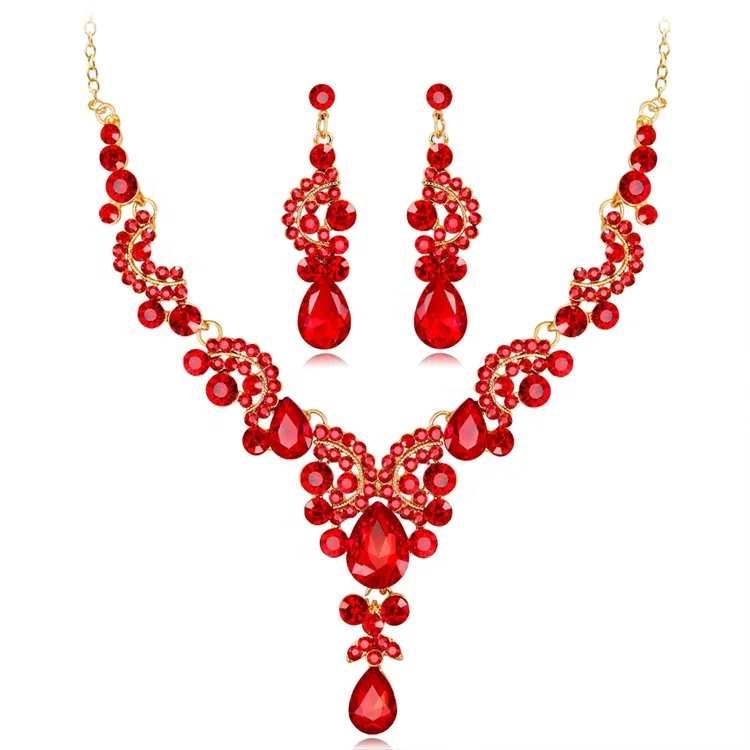 Jewelry Set Geometric Crystal Rhinestone Necklace Earring for Women Wedding Engagement, Picture
Jewelry Set Geometric Crystal Rhinestone Necklace Earring for Women Wedding Engagement, Picture