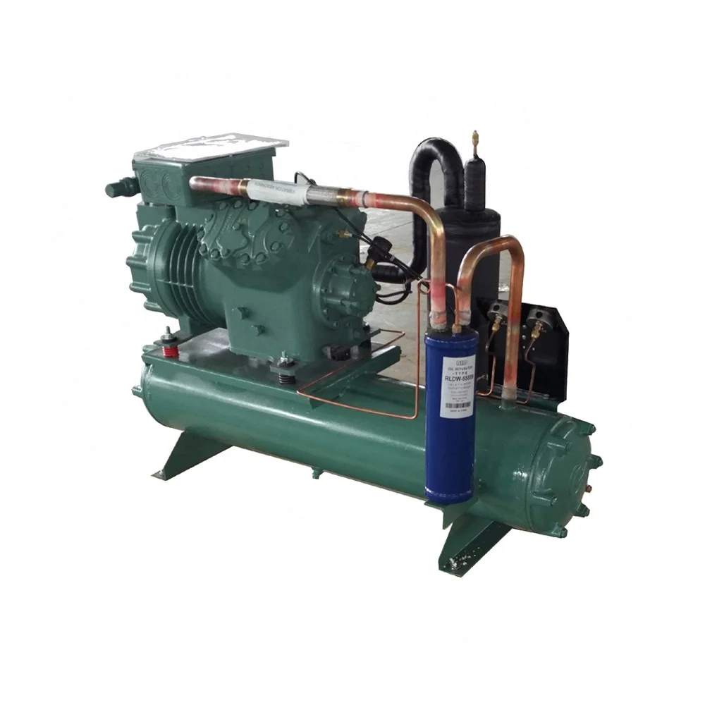 LKPG series open type Bitzer water cooled condensing unit