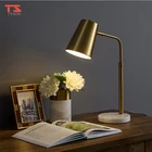 Brass Lamp Base Lamps Brass Table Lamp Brass Nordic Style Gold Brass Lamp Body With Marble Base Table Lamps