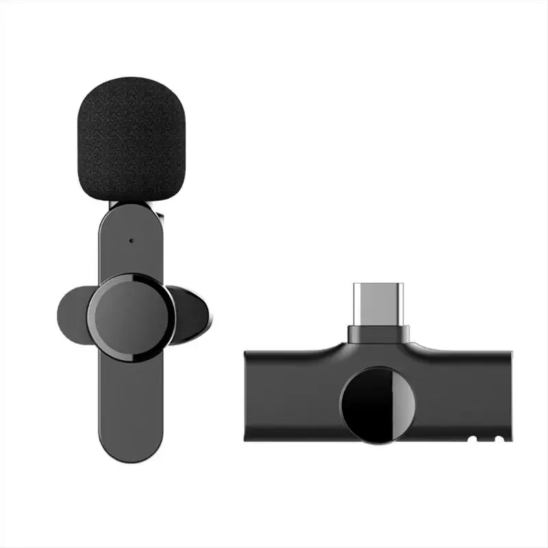 Type-C Wireless Plug-Play Lapel Microphone For Smartphone Android Youtuber Facebook Live Stream Vlogger TIKTOK, Black
Type-C Wireless Plug-Play Lapel Microphone For Smartphone Android Youtuber Facebook Live Stream Vlogger TIKTOK, Black