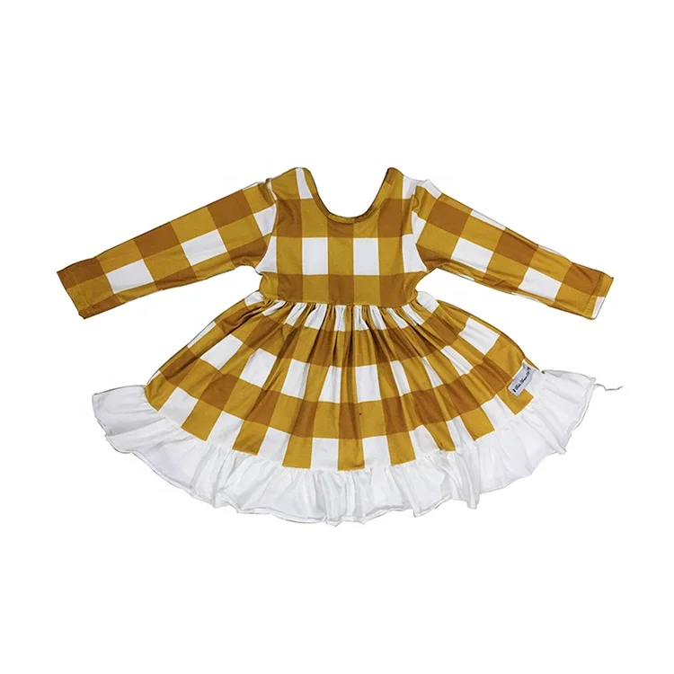 Boutique Baby Girls Long Sleeve Spring/Fall Dress Girl Plaid Print Princess Skirts Wholesale Child Clothes, Picture
Boutique Baby Girls Long Sleeve Spring/Fall Dress Girl Plaid Print Princess Skirts Wholesale Child Clothes, Picture