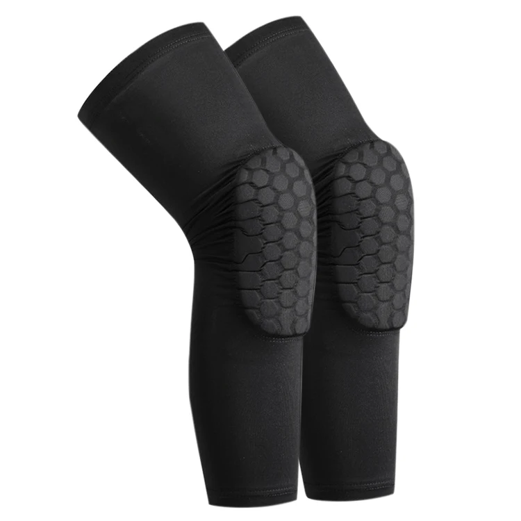 2021 trending Hot sale honeycomb 7mm leg EVA football volleyball Basketball sports guard knee pads sleeves, Black
2021 trending Hot sale honeycomb 7mm leg EVA football volleyball Basketball sports guard knee pads sleeves, Black