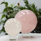 Low Price Citrine Clusters Premium Quality Pink Rose Crystal Ball