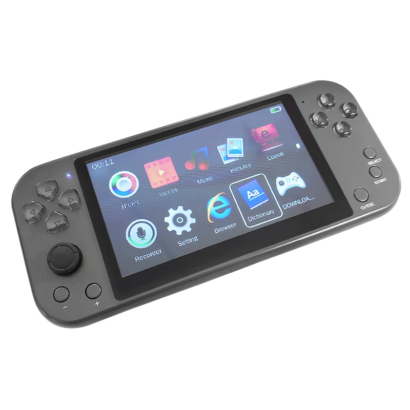X20 64Bit 5.1 Inch Display Game Player Retro Video Handheld Game Console consola de videojuegos for ps1
X20 64Bit 5.1 Inch Display Game Player Retro Video Handheld Game Console consola de videojuegos for ps1