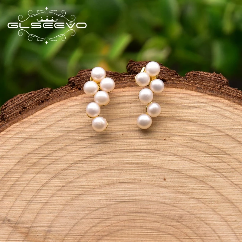 Handmade Natural Freshwater Pearl Stud Earrings For Women Anniversary Gift 925 Silver Fashion Earrings Jewelry
Handmade Natural Freshwater Pearl Stud Earrings For Women Anniversary Gift 925 Silver Fashion Earrings Jewelry