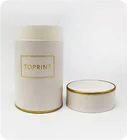 Custom Logo Eco Friendly Gift Cardboard Cylinder Packaging Recycled Round Empty Craft Paper Boxes