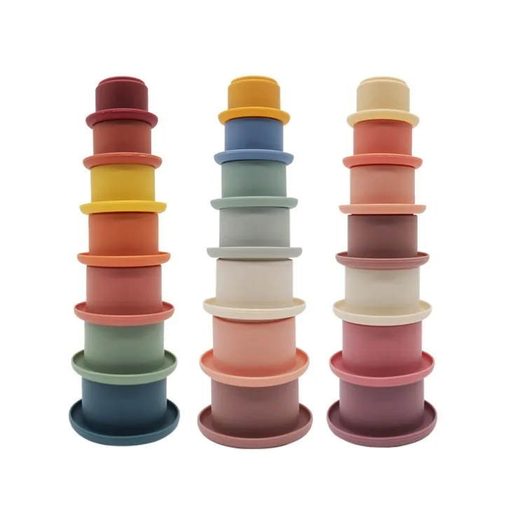 YZORA baby stacking toy silicone folding cup baby non toxic folding cup toy silicon baby bath toy, Pink ,grey,
YZORA baby stacking toy silicone folding cup baby non toxic folding cup toy silicon baby bath toy, Pink ,grey,