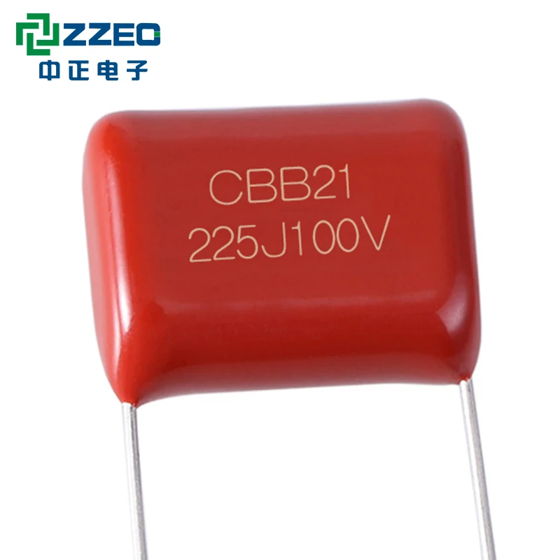 Cbb21 400v 225j 20mm Metallized Polypropylene Cbb21 225k 630v Film