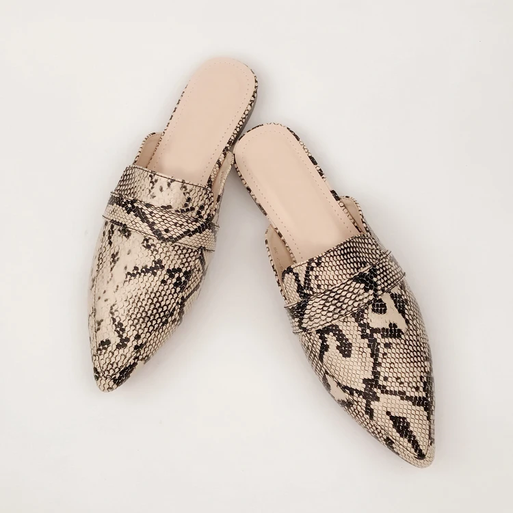 NEW Pointed Toe Women's Slippers Shallow Sweet Fashion Flat Heels Ladies Party Punk Shoes Spring/Autumn 2021 Serpentine Leopard, Leopard serpentine
NEW Pointed Toe Women's Slippers Shallow Sweet Fashion Flat Heels Ladies Party Punk Shoes Spring/Autumn 2021 Serpentine Leopard, Leopard serpentine