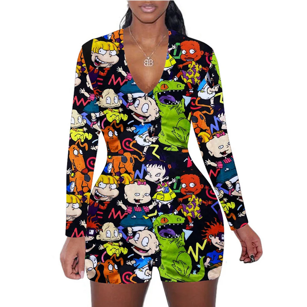 Wholesale Fashion women pajamas long sleeve cartoon style onesie adults Custom Onesie, 18 color
Wholesale Fashion women pajamas long sleeve cartoon style onesie adults Custom Onesie, 18 color
