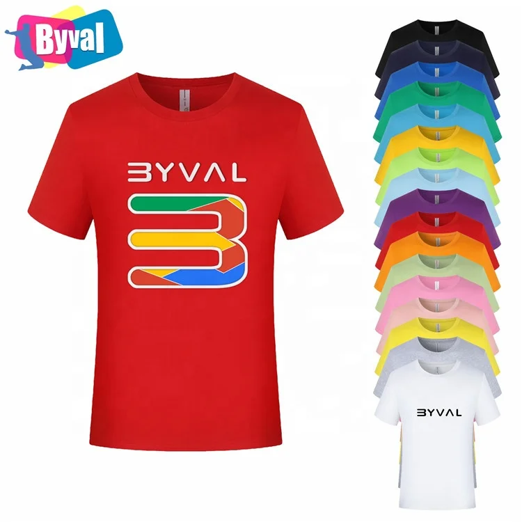 Byval wholesale screen print 100% combed cotton tshirt plus size t shirts free design women t-shirts custom printing men t shirt
Byval wholesale screen print 100% combed cotton tshirt plus size t shirts free design women t-shirts custom printing men t shirt
