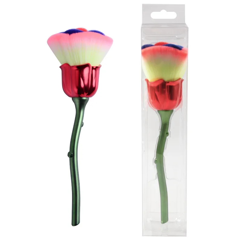 Romantic Rose Flower Head Blush Powder Makeup Brush Acrylic Nail Art Dust Brushes, Customized color
Romantic Rose Flower Head Blush Powder Makeup Brush Acrylic Nail Art Dust Brushes, Customized color