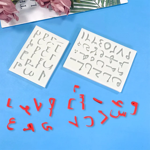 Arabic Letter Number Non Stick Silicone Cake Molds Chocolate Cookie Biscuit Baking Molds Silicone Resin
Arabic Letter Number Non Stick Silicone Cake Molds Chocolate Cookie Biscuit Baking Molds Silicone Resin